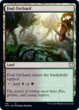 Foul Orchard (110) (Commander: Kaldheim)