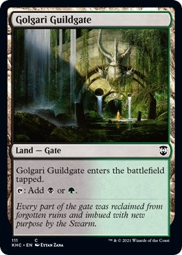 Golgari Guildgate (111) (Commander: Kaldheim)