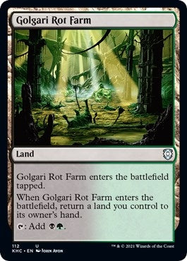 Golgari Rot Farm (112) (Commander: Kaldheim)
