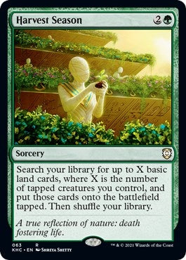 Harvest Season (63) (Commander: Kaldheim)