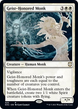 Geist-Honored Monk (25) (Commander: Kaldheim)
