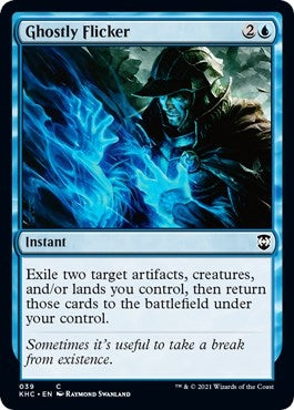 Ghostly Flicker (39) (Commander: Kaldheim)