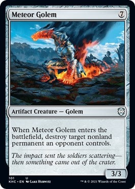 Meteor Golem (101) (Commander: Kaldheim)