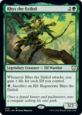 Rhys the Exiled (73) (Commander: Kaldheim)