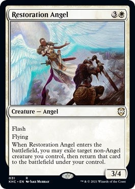 Restoration Angel (31) (Commander: Kaldheim)