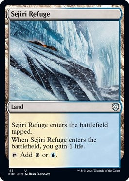 Sejiri Refuge (118) (Commander: Kaldheim)