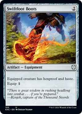 Swiftfoot Boots (105) (Commander: Kaldheim)