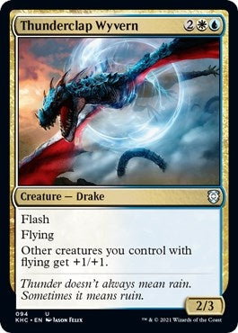 Thunderclap Wyvern (94) (Commander: Kaldheim)