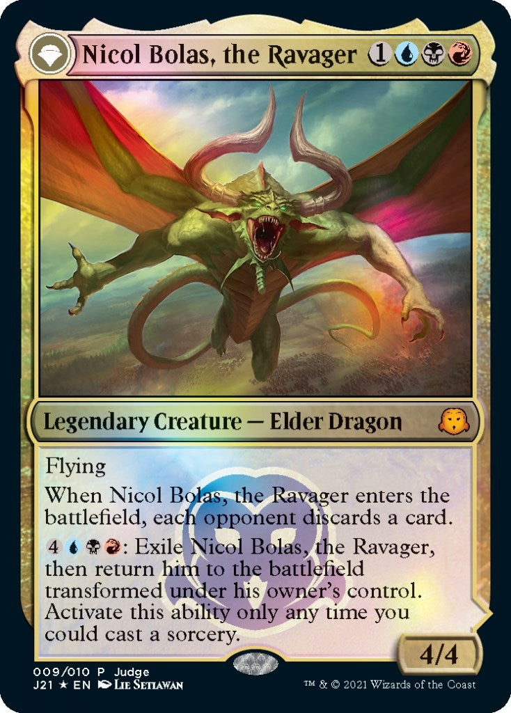 Nicol Bolas, the Ravager (9) (Judge Promos)