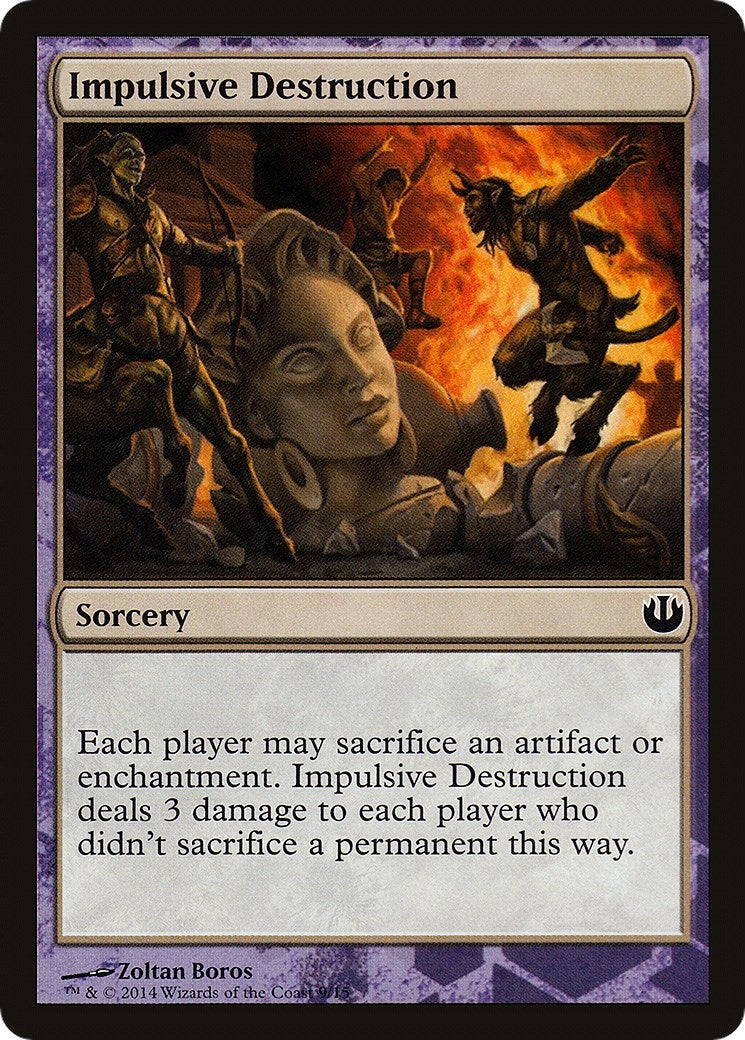 Impulsive Destruction (9) (Hero's Path Promos)