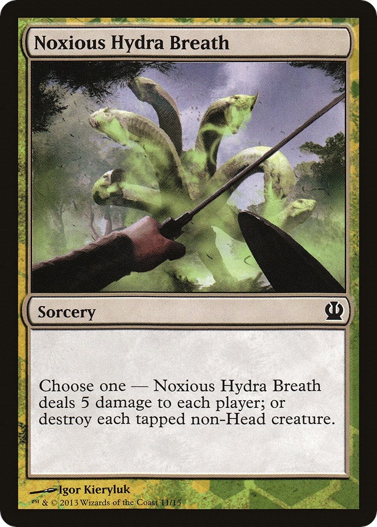 Noxious Hydra Breath (11) (Hero's Path Promos)