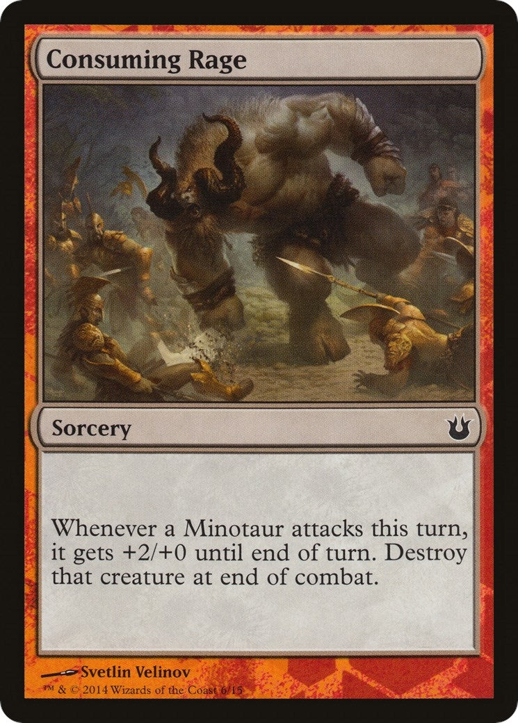 Consuming Rage (6) (Hero's Path Promos)