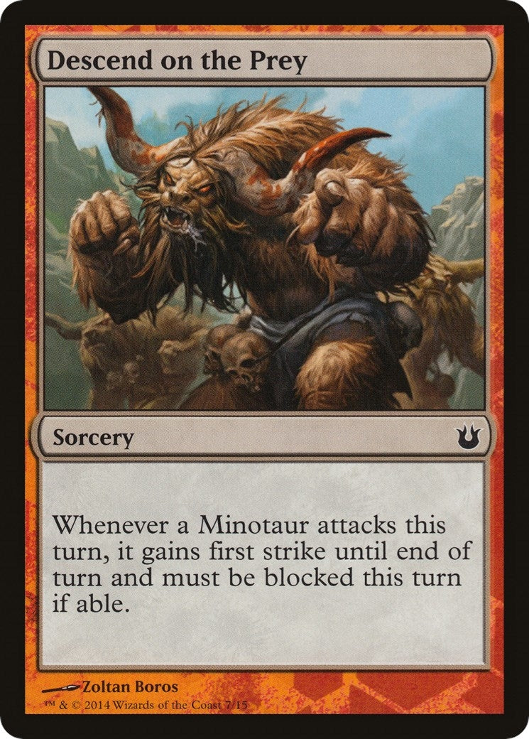 Descend on the Prey (7) (Hero's Path Promos)