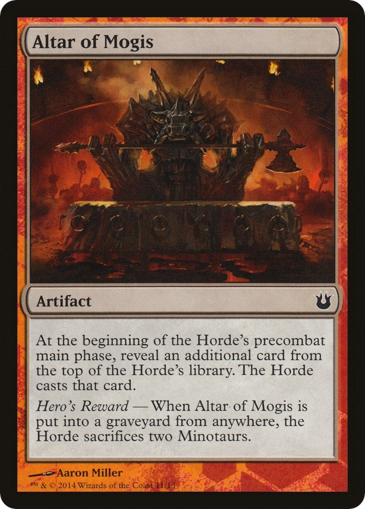 Altar of Mogis (11) (Hero's Path Promos)