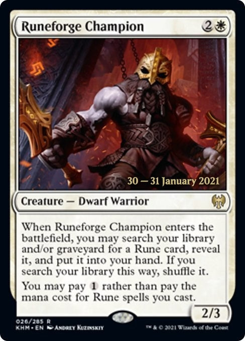 Runeforge Champion (26) (Prerelease Cards)