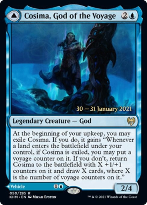 Cosima, God of the Voyage (50) (Prerelease Cards)