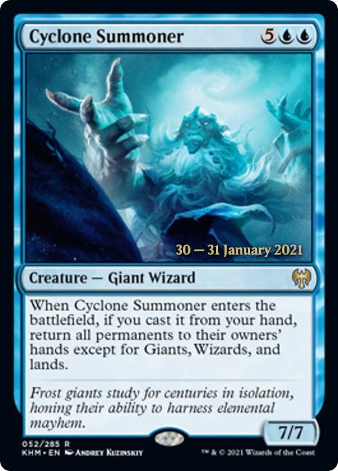 Cyclone Summoner (52) (Prerelease Cards)