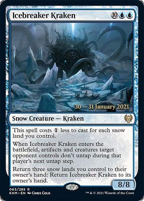 Icebreaker Kraken (63) (Prerelease Cards)