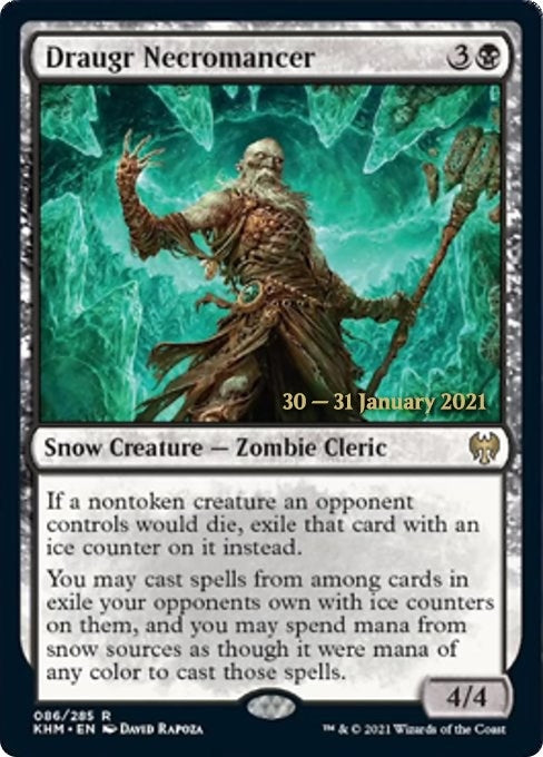 Draugr Necromancer (86) (Prerelease Cards)