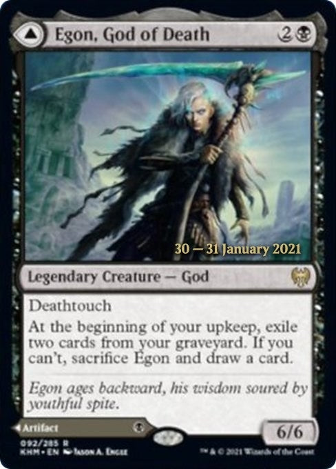 Egon, God of Death (92) (Prerelease Cards)