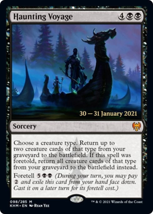 Haunting Voyage (98) (Prerelease Cards)