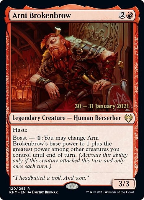 Arni Brokenbrow (120) (Prerelease Cards)