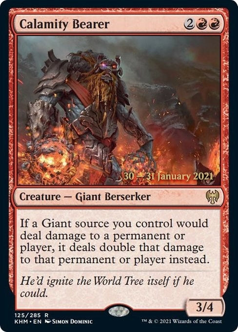 Calamity Bearer (125) (Prerelease Cards)