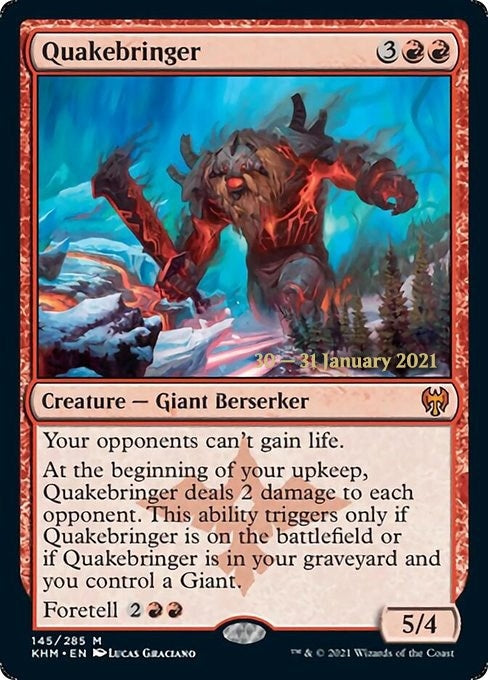 Quakebringer (145) (Prerelease Cards)