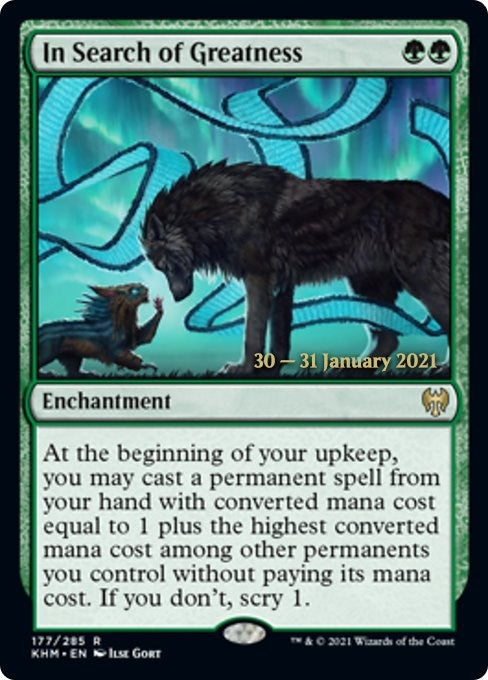 In Search of Greatness (177) (Prerelease Cards)