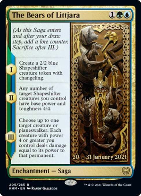 The Bears of Littjara (205) (Prerelease Cards)