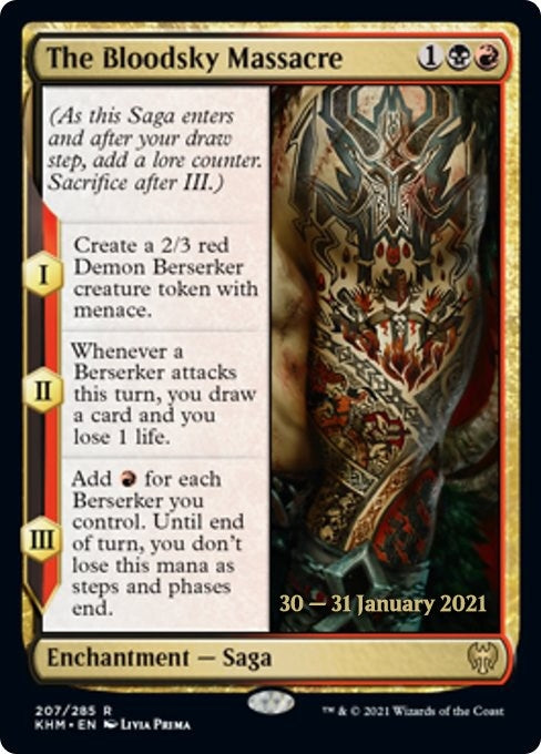The Bloodsky Massacre (207) (Prerelease Cards)