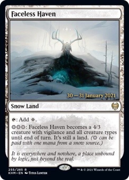 Faceless Haven (255) (Prerelease Cards)