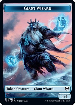 Giant Wizard Token (6) (Kaldheim)