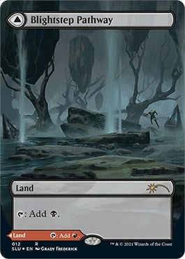 Blightstep Pathway (Borderless) (12) (Secret Lair Series)