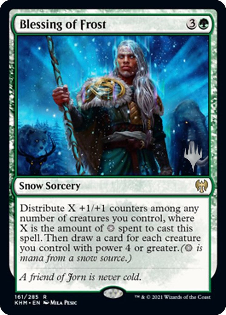 Blessing of Frost (161) (Promo Pack: Kaldheim)