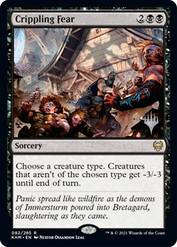 Crippling Fear (82) (Promo Pack: Kaldheim)