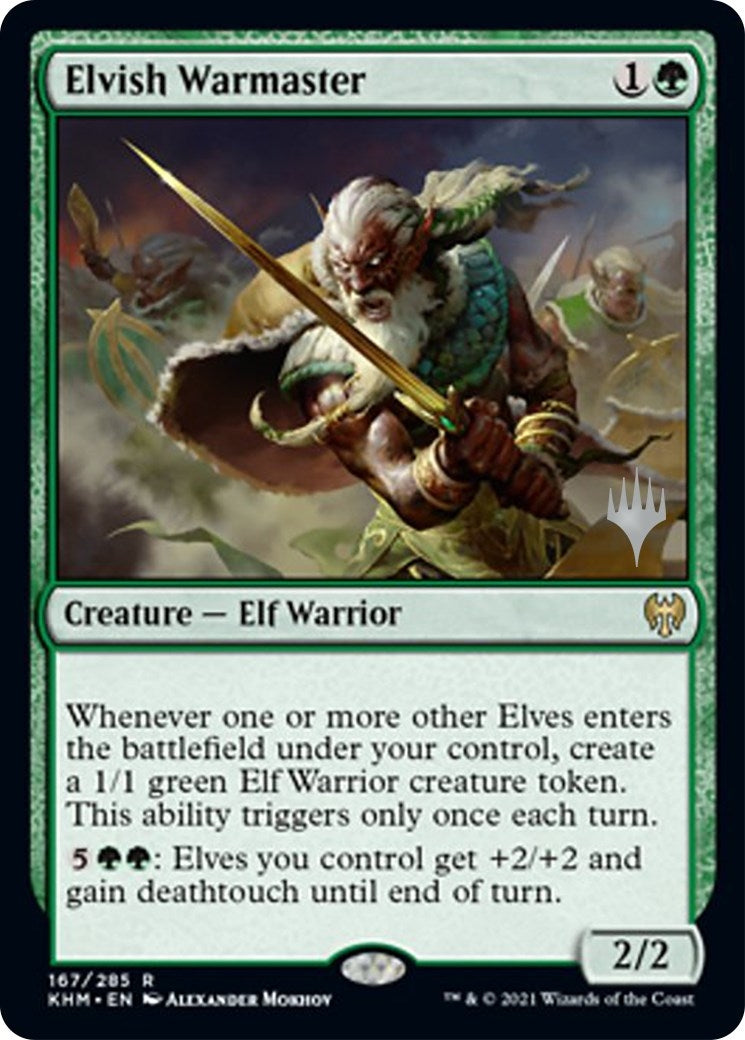 Elvish Warmaster (167) (Promo Pack: Kaldheim)