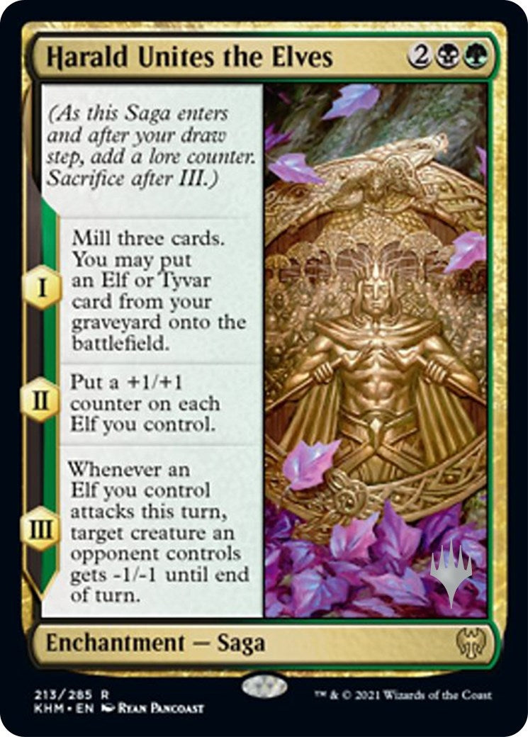 Harald Unites the Elves (213) (Promo Pack: Kaldheim)