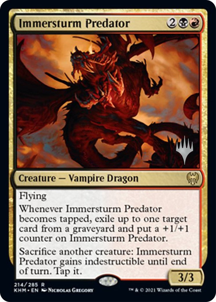 Immersturm Predator (214) (Promo Pack: Kaldheim)