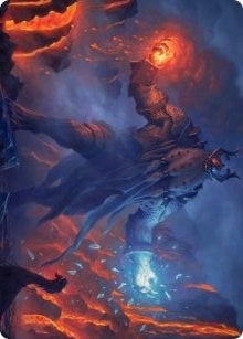 Aegar, the Freezing Flame Art Card (55) (Art Series: Kaldheim)