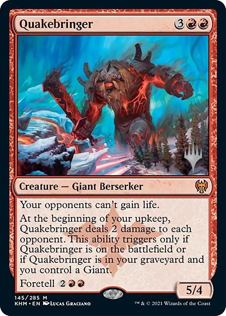Quakebringer (145) (Promo Pack: Kaldheim)