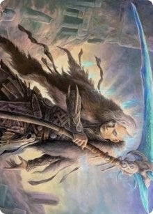 Egon, God of Death Art Card (24) (Art Series: Kaldheim)