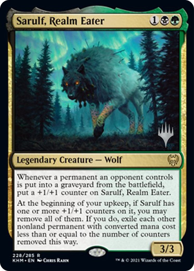 Sarulf, Realm Eater (228) (Promo Pack: Kaldheim)