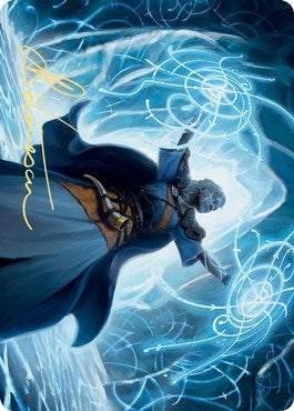Frost Augur Art Card (Gold-Stamped Signature) (14) (Art Series: Kaldheim)