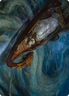 Funeral Longboat Art Card (68) (Art Series: Kaldheim)
