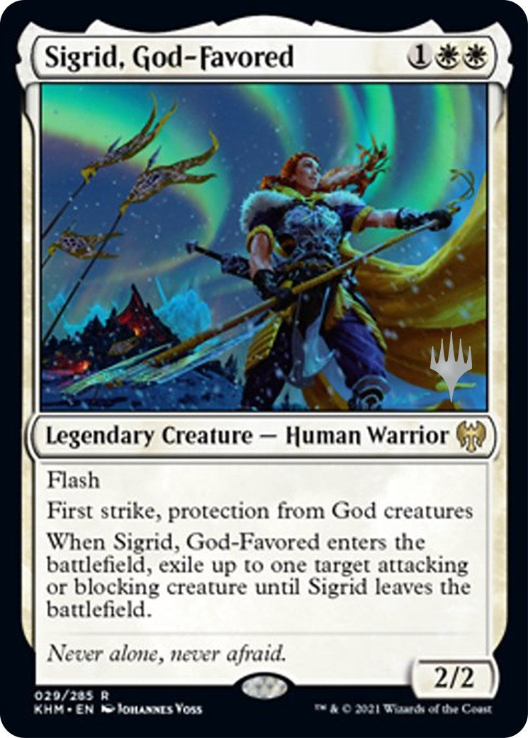 Sigrid, God-Favored (29) (Promo Pack: Kaldheim)