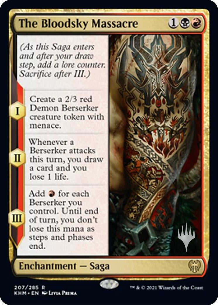 The Bloodsky Massacre (207) (Promo Pack: Kaldheim)