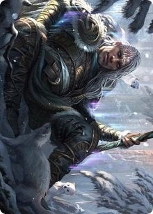 Jorn, God of Winter Art Card (47) (Art Series: Kaldheim)