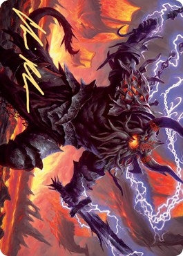 Kardur, Doomscourge Art Card (Gold-Stamped Signature) (57) (Art Series: Kaldheim)