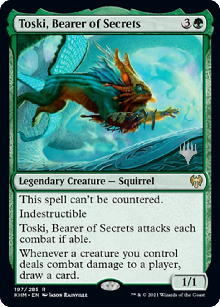 Toski, Bearer of Secrets (197) (Promo Pack: Kaldheim)